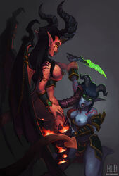 1futa animal_genitalia animal_penis barbed_penis biglizarddaddy breasts demon_girl demon_horns demon_hunter demon_tail demon_wings elf female futanari horns horsecock intersex night_elf nipple_piercing pointy_ears red_skin spiked_penis tail tattoo wings world_of_warcraft xarelyth