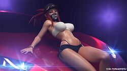 akali from k/da series by the firebrand