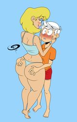 age_difference ass ass_grab bare_legs barefoot big_ass big_sister blonde_hair blush blushing boxers brother_and_sister clothed_female commission feet frostbiteboi frown half-closed_eyes hand_on_ass incest larger_female lincoln_loud little_brother lori_loud narrow_shoulders nickelodeon older_sister patreon_reward size_difference slim2k6 slim_dacommissioner smaller_male smile soles standing straight_hair t-shirt tagme the_loud_house thick_thighs thighs thin_arms thin_waist thong toes underwear wide_hips younger_brother