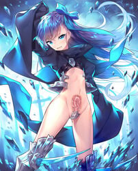 cross_section fate/grand_order fate_(series) half_nude meltlilith nude violet_hair x-ray