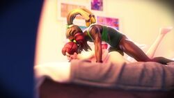 3d alternate_costume anal anal_penetration anal_sex animated blender d.va dark-skinned_male dark_skin effectsmaster231 interracial lúcio nano_d.va no_sound overwatch penis pussy rape restrained tagme video whisker_markings