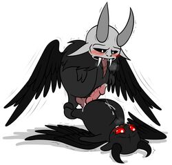 anal anal_penetration anal_sex blush blushing cum cum_inside cum_on_belly cum_on_body erection gay krampus_(the_binding_of_isaac) krixata tagme the_binding_of_isaac the_fallen_(the_binding_of_isaac) tongue_out wings yaoi