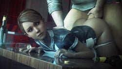 1boy 1girls 3d anal anal_insertion anal_penetration android ass big_ass big_penis blue_eyes bottomless brown_hair detroit:_become_human erection eyelashes female female_focus femsub freckles from_behind fugtrup hypnosis hypnotized kara_(detroit:_become_human) large_penis looking_back male maledom mind_control obedience pale-skinned_male pale_skin panties penis robot sci-fi science_fiction scifi skinny slim straight tech_control todd_williams top_down_bottom_up white_panties