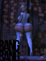 1girls 3d artist_name back_view bangbangrush big_ass big_breasts big_butt big_forehead bimbo blonde_hair braided_hair bubble_butt busty butt_crack car curvy dat_ass detailed_background dress ear eyelashes female female_only footwear french_braid heels high_heels hourglass_figure human indoor inside legwear looking_at_viewer looking_back neoteny original_character phone platform_heels pose posing presenting_hindquarters rear_view room short_hair short_sleeeves shortstack sideboob small_but_busty solo spread_legs spreading standing stiletto_heels stockings streaked_hair text thighhighs tied_hair voluptuous white_clothing white_dress white_footwear white_legwear white_stockings white_thighhighs wide_hips yellow_hair