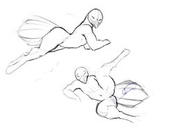 avian bodily_fluids cryphalen cum female genital_fluids lying on_side penis pussy sketch spread_legs spreading