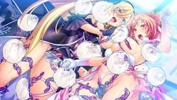 female female_only magical_girl multiple_girls parasite parasitic_tentacle tentacle