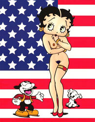 betty_boop bimbo_(betty_boop) mole pudgy tagme