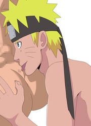 2boys anal_masturbation anus balls blonde_hair blue_eyes censored forehead_protector gay hand_on_ass headband inuzuka_kiba licking male male_only naruto naruto_(series) naruto_shippuden nude oral perri sex tan_skin testicles tongue tongue_out uzumaki_naruto whisker_markings whiskers yaoi yellow_hair