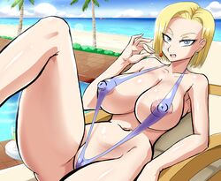 android 18 from dragon ball by darm engine