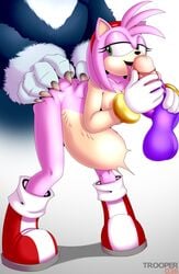 amy rose from sonic (series) by trooper036