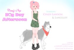 1boy androgynous canine cindy_lawson comic crossdressing dog_day_afternoon domestic_dog english_text femboy girly knot lipstick rainwater sissy text trap zoophilia