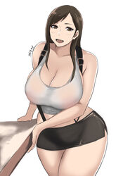 tifa lockhart from final fantasy by shibusun