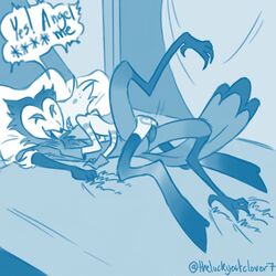 angel dust (hazbin hotel) from hazbin hotel