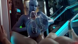 liara t'soni from mass effect by rigid3d