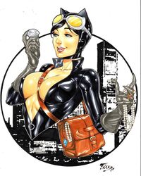 1girls 2017 2d backpack batman_(series) big_breasts black_bodysuit blue_eyes bodysuit breasts busty catwoman cleavage dated dc dc_comics diamond ed_benes_studio eyeshadow female female_only fred_benes gem gloves goggles goggles_on_head grey_gloves happy_female jewel jewelry knapsack large_breasts makeup mascara necklace pearl_necklace pearls pinup purple_lips purple_lipstick ring rings signature smile solo source_request straight_hair thin_female unzipped_bodysuit upper_body villainess zipper_pull_tab