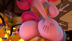 2019 3d 3d_(artwork) animated anthro ass ass_shake big_ass breasts female friendship_is_magic halloween hooves-art huge_breasts mp4 my_little_pony pinkie_pie_(mlp) pumpkin pussy sound spook-tober-fest_(art_pack) straight_hair tagme twerking video