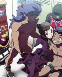 3boys alolan_boy brothers gay hop_(pokemon) human human_only leon_(pokemon) male male_only nude pokemon pokemon_ss tagme victor_(pokemon) yaoi