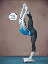 wii fit trainer from nintendo by bicksmut