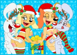 animated anthro brandy_and_mr._whiskers brandy_harrington christmas disney disney_channel jaimeprecoz2 mr._frisky mr._whiskers nipples sandy_carington sex toon_disney