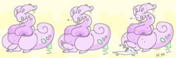 2019 anthro anthrofied big_ass big_belly big_breasts big_nipples big_penis big_testicles chubby chubby_female cum dickgirl dragon foreskin furry goodra huge_ass huge_breasts intersex large_areolae large_ass large_breasts large_nipples large_penis large_testicles larger_female nintendo overweight pokemon pokemon_(species) pokemon_xy scalie sleepyslut source_request text thick_thighs watermark wide_hips