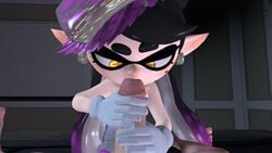 1futa 1girls 3d artist_request bedroom big_breasts big_penis black_hair blowjob breasts callie_(splatoon) casual_boner casual_exposure casual_nudity clothed_female completely_nude cousins female female_focus female_on_futa futa_on_female futanari handjob implied_futa incest intersex marie_(splatoon) marie_(wo262) penis rape sleep_molestation sleeping solo_focus splatoon squid_girl squid_sisters tentacle tentacle_hair white_hair wo262_(3d_model_style) yellow_eyes