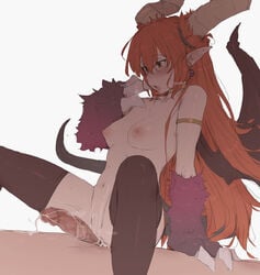 demon girl (mdf an) from original by mdf an