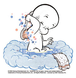 bathing casper_(harvey_comics) casper_the_friendly_ghost ghost harvey_comics penis