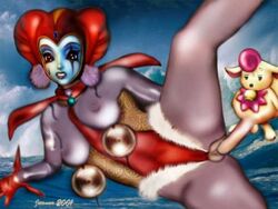 1girls chrono_(series) chrono_cross clown female harle harlequinn pip_(chrono_cross) pussy sex straight tagme