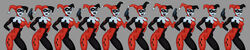 1girls batman:_the_animated_series batman_(series) blue_eyes bodysuit breasts clothing clown_makeup costume dc dc_comics dcau eyemask female female_only firearm fully_clothed gun handgun harley_quinn harley_quinn_(classic) hourglass_figure navel nipples_visible_through_clothing pose poses posing revolver solo sunsetriders7 tagme weapon white_face wide_hips