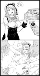 abs areolae ass audition balls barefoot bb_(baalbuddy) before_and_after big_breasts breasts bubble_butt busty butt candy candy_bar comedy comic creampie cum cum_in_pussy cum_inside dagashi_kashi female female_focus funny gangbang glans hourglass_figure large_breasts line_art monochrome navel nipples nude nude_female nude_male nudity pecs penetration penis sex shaved_pussy shidare_hotaru tagme testicles undressed undressing vagina vaginal vaginal_penetration vaginal_sex van veiny_penis wide_hips