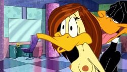 daffy duck from looney tunes by unknown artist