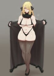 cynthia (pokemon) from nintendo