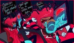 alastor (hazbin hotel) from hazbin hotel by bileshroom