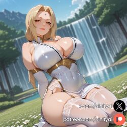 tsunade from naruto by sinity