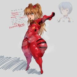 asuka_langley_sohryu fat huge_thighs kyokeer neon_genesis_evangelion shortstack thick_thighs wide_hips