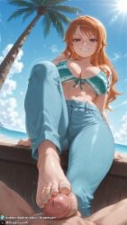 nami (one piece) from one piece by dreamyan ai