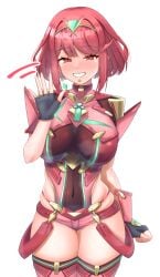 pyra from xenoblade chronicles (series) by meipasuye