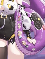 absurdres alice_thymefield astra_yao belle_(zenless_zone_zero) black_thighhighs blurry breasts burnice_white chinatsu_remiel colored_nails detached_sleeves ellen_joe evelyn_chevalier female female_only head_out_of_frame highres jane_doe_(zenless_zone_zero) ju_fufu large_breasts lucia_elowen luizhtx measuring_penetration_depth nicole_demara painted_nails piper_wheel pulchra_fellini single_thighhigh solo standing sunna_(zenless_zone_zero) tentacle tentacle_girl thighhighs thighs twitter_username ukinami_yuzuha white_sleeves yidhari_murphy zenless_zone_zero zhao_(zenless_zone_zero)