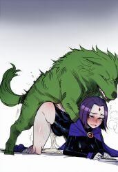 beast boy from dc comics by hornyartx