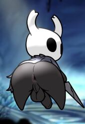 1boy anus backsack bubble_butt cupyd femboy hollow_knight hollow_knight:_silksong hollow_knight_(franchise) male_only presenting presenting_anus presenting_hindquarters protagonist_(hollow_knight) shortstack solo solo_male tagme the_knight_(hollow_knight)