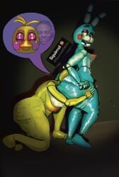 toy bonnie (fnaf) from five nights at freddy's by squirrel870916