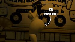 1girls alice_angel angel_(cally3d) ass bendy_and_the_ink_machine big_ass big_breasts big_butt boobs_out breasts breasts_out cally3d cryptiacurves fat_ass female heart_halo joey_drew_studios meme meme_caption meme_reference naked naked_female nipples nude nude_female nudity shitpost side_view solo solo_female solo_focus south_shaed_(dreams_come_true_studio) tits_out vr vr_media vrc vrchat vrchat_avatar vrchat_media vrchat_model