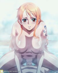 nami (one piece) from one piece by darkleo582