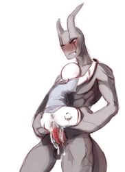 bite_mark demon gaster salt-ankles_(artist) salty_gaster size_difference sketch undertale vaginal_penetration w.d._gaster w.d._gaster_(gasteritis)
