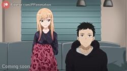 1boy 1girl 2d 2d_animation animated animation areolae asking_for_faster asking_for_more bed bed_sheet blush blushing blushing_female blushing_profusely boyfriend-girlfriend breasts canon_couple couple couple_(romantic) couple_sex cum_in_pussy daydream daydreaming female_penetrated gojou_wakana grabbing_bedding horny horny_female kissing kitagawa_marin longer_than_30_seconds male_penetrating male_penetrating_female male_pov missionary missionary_position missionary_sex my_dress_up_darling naked naked_female naked_male nipples nude nude_female nude_male penetration penis pov pov_male ppanimation pussy sex shorter_than_one_minute sono_bisque_doll_wa_koi_wo_suru straight straight_sex tagme thinking_about_sex uncensored vanilla video voice_acted