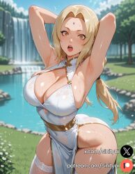 tsunade from naruto by sinity
