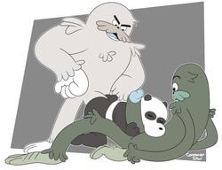 cartoon_network charlie_(wbb) male male/male male_penetrated panda_(wbb) penetration ralph_(wbb) we_bare_bears