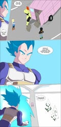 big_breasts color dragon_ball dragon_ball_super dragon_ball_z large_breasts super_saiyan_blue vegeta zetarok