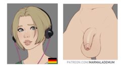 1futa balls ballsack big_balls blonde_futa blonde_hair flaccid flaccid_penis foreskin futa_only futanari grey_eyes headphones human intact intersex iq_(rainbow_six) long_foreskin marmalademum rainbow_six rainbow_six_siege scrotum shaved_crotch short_hair small_penis smile smooth_penis solo solo_futa tagme testicles tom_clancy uncut unretracted_foreskin