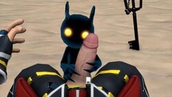 3d animated erection frottage handjob heartless human keyblade kingdom_hearts male male_on_feral penis penis_out realistic size_difference small_dom_big_sub smaller_male sora sound source_filmmaker square_enix tagme video weapon